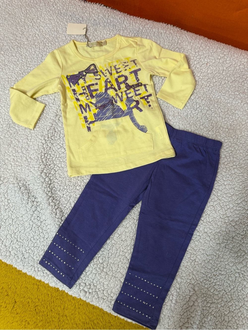 lady q girls set sz 12 mns new